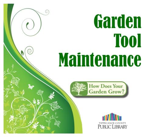 Garden Tool Maintenance image