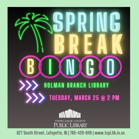 Spring Break Bingo