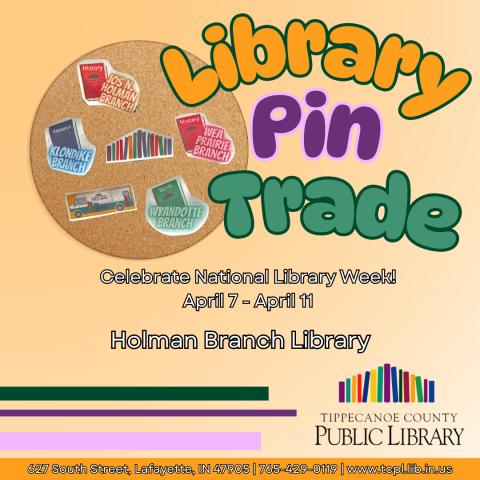 Library Pin Trade